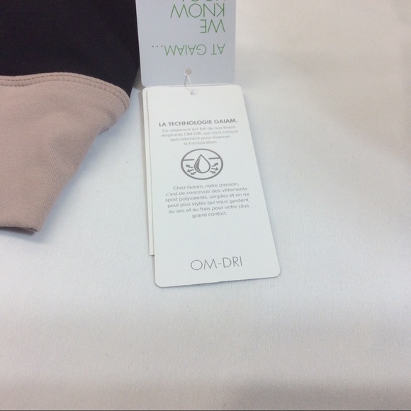 Gaiman Athena Color block Women’s Yoga Bralette /Bra size:  XS Black pink/white - Picture 11 of 16